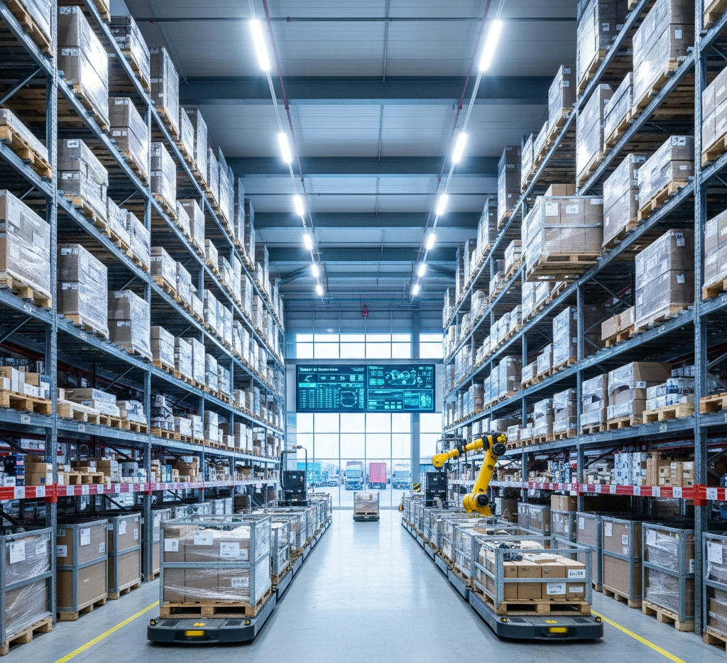 Stock holding service for seamless just-in-time supply chains